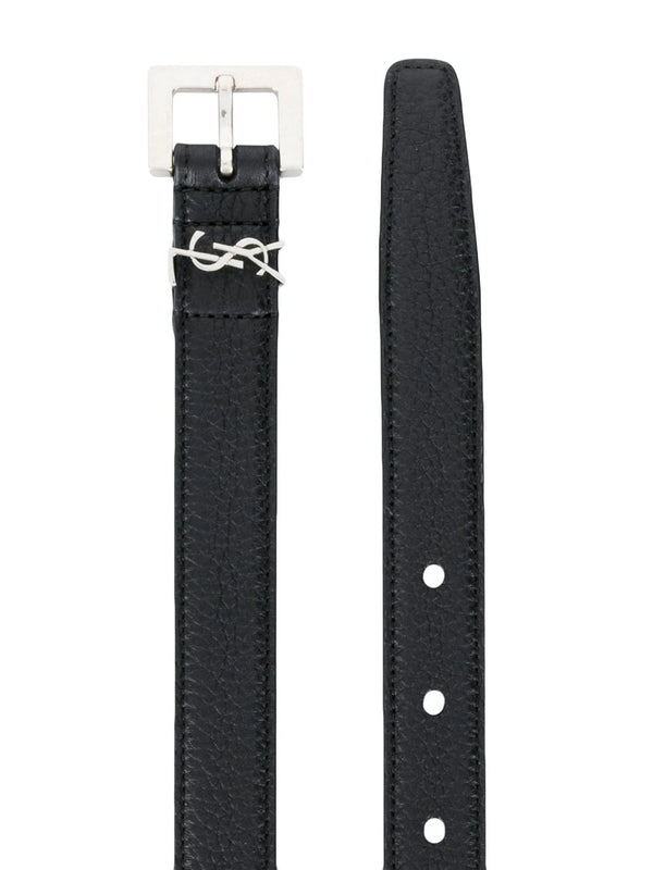 Grained leather Cassandre Belt