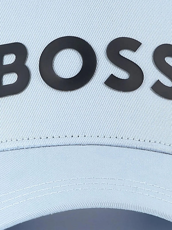 Cappello in twill di cotone con logo patch