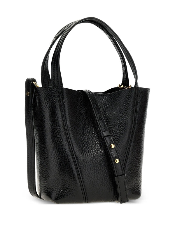 Chloé Spin small tote bag in grained leather
