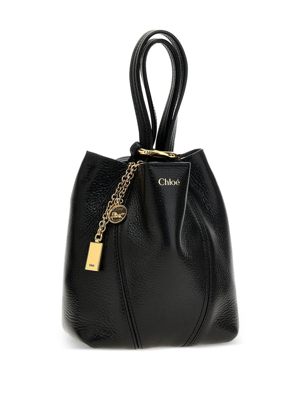 Chloé Spin small tote bag in grained leather