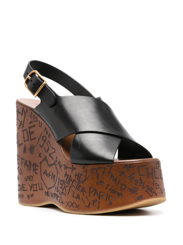 Maxime wedge sandals