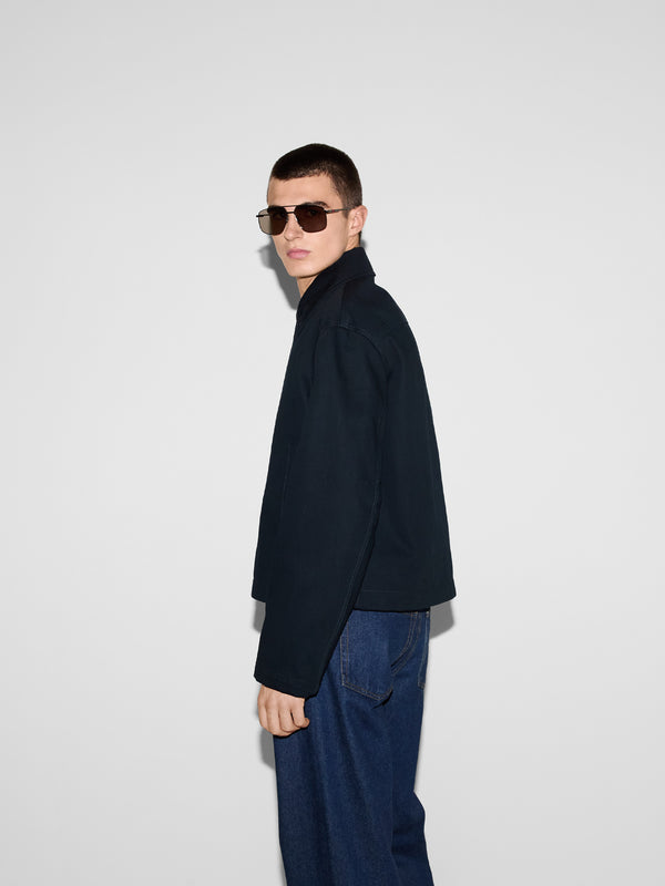 Embossed jacket