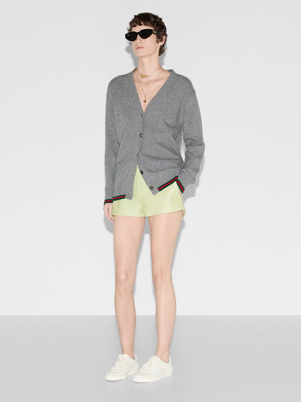 Cardigan with Web