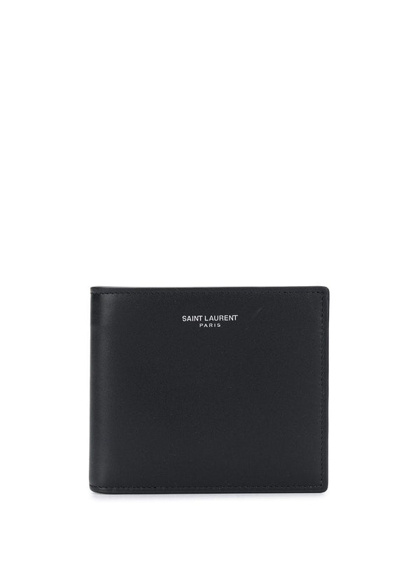 East/West Wallet in Smooth Leather