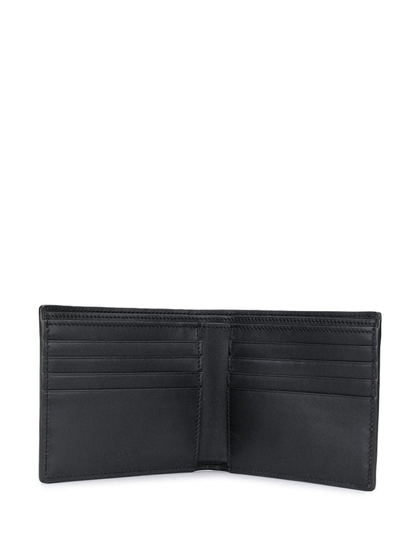 East/West Wallet in Smooth Leather