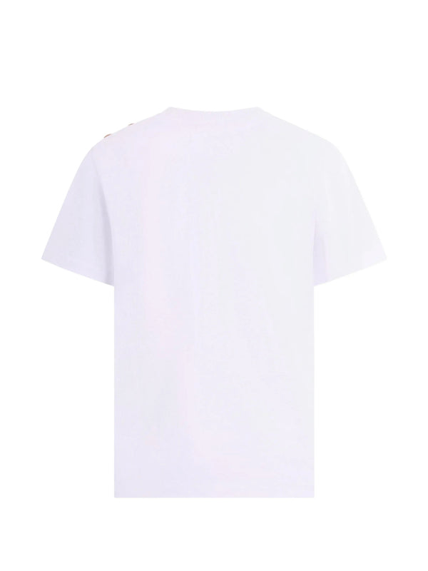 T-shirt with buttons