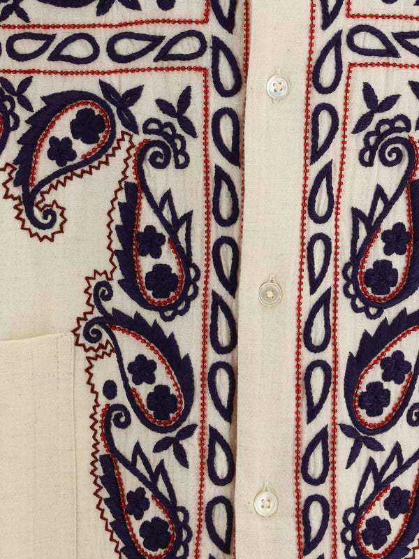 Camicia Memento con ricamo