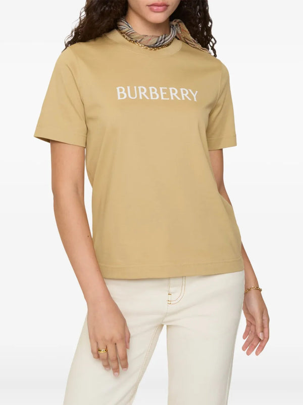 T-shirt in cotone con logo