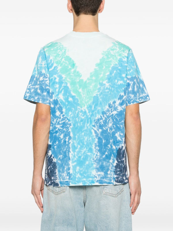 T-shirt tie dye surf lotus
