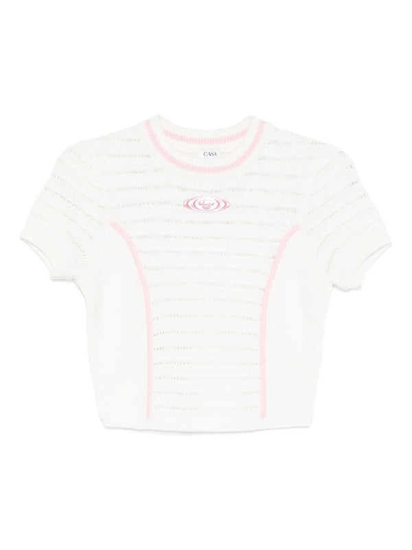 Trim knit top