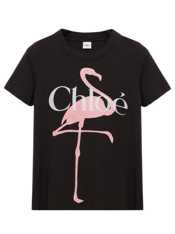 Baby fit T-shirt with logo in cotton jersey