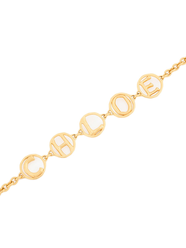 Script choker necklace