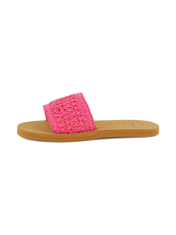 Sandals with logo