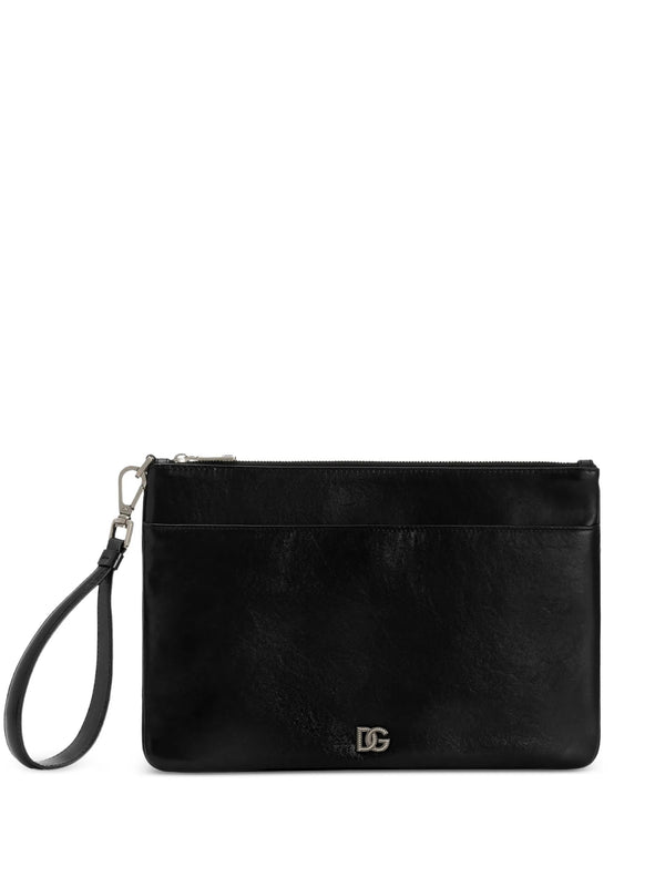 Storm calfskin necessaire bag