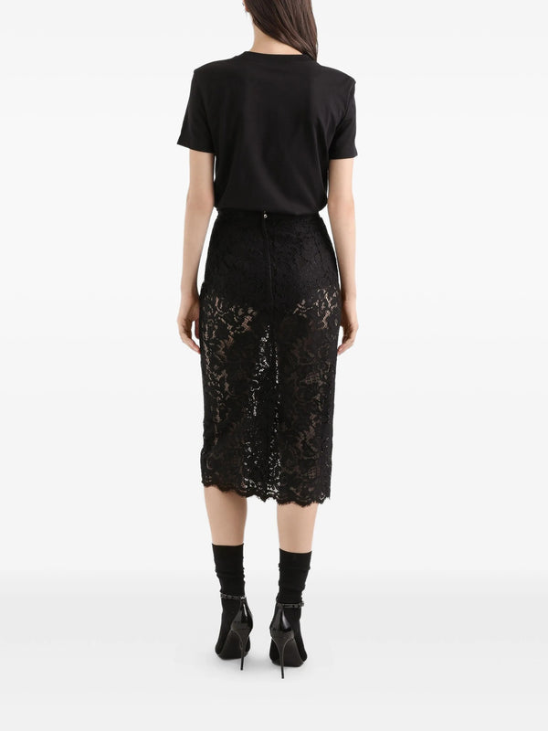 Jersey T-shirt with embroidery