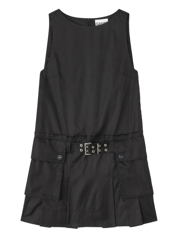 Duchesse Nylon Mini Dress