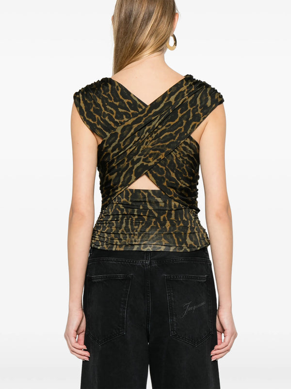 Leopard top