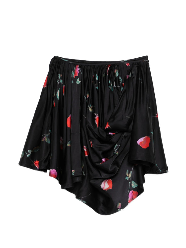 Printed miniskirt