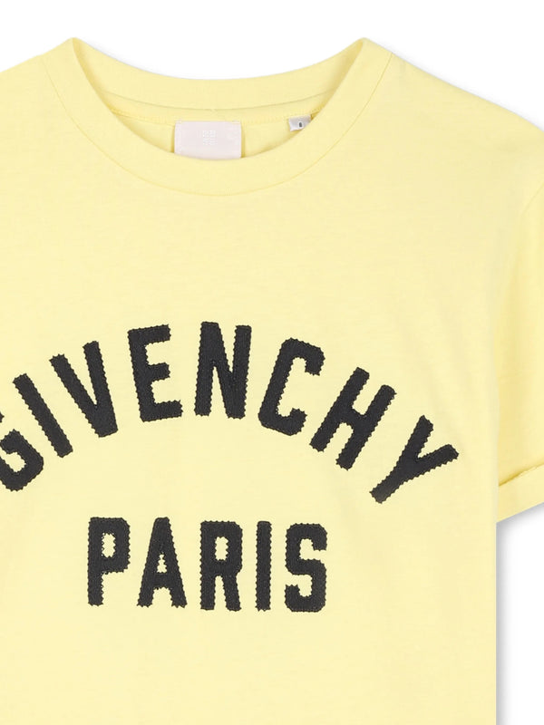 T-shirt con ricamo Givenchy Paris
