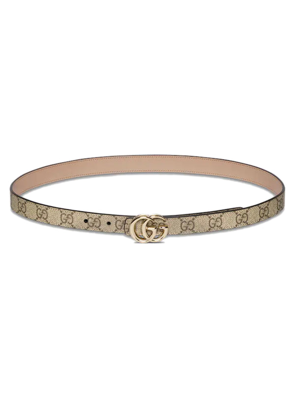 Cintura sottile reversibile GG Marmont