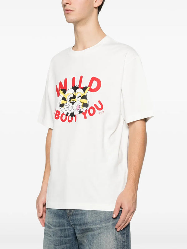 'Kenzo Wild Tiger' cotton t-shirt
