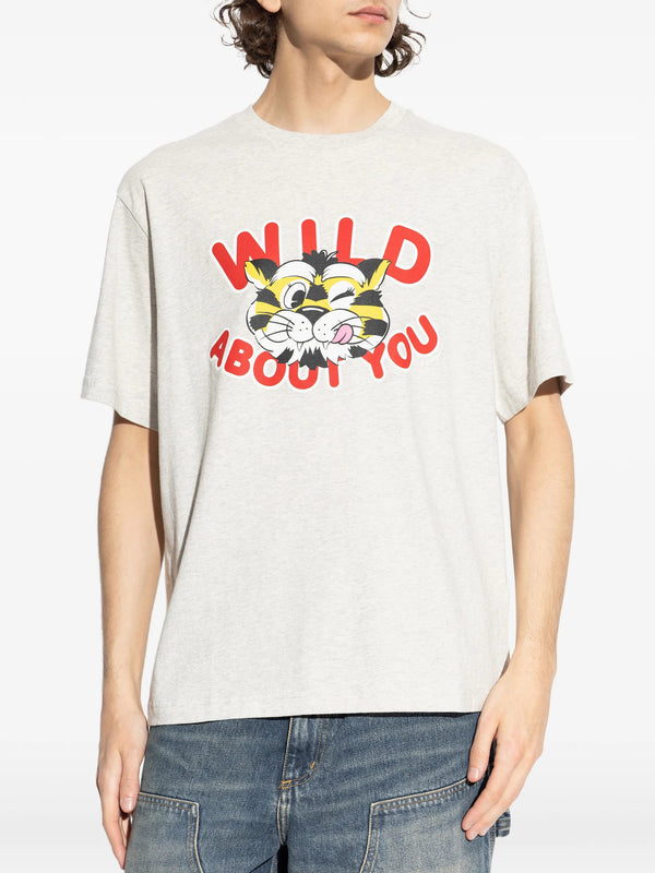 'Kenzo Wild Tiger' cotton t-shirt