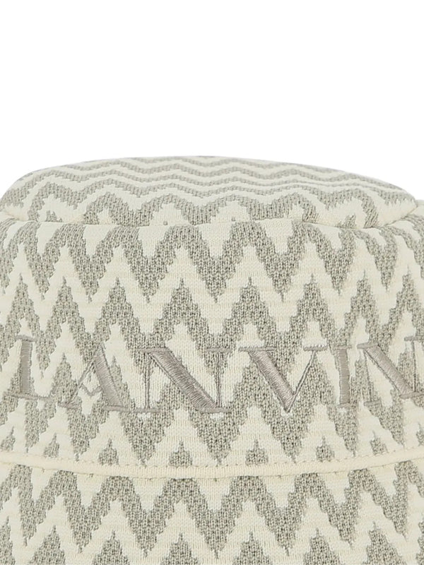 Jacquard bucket hat