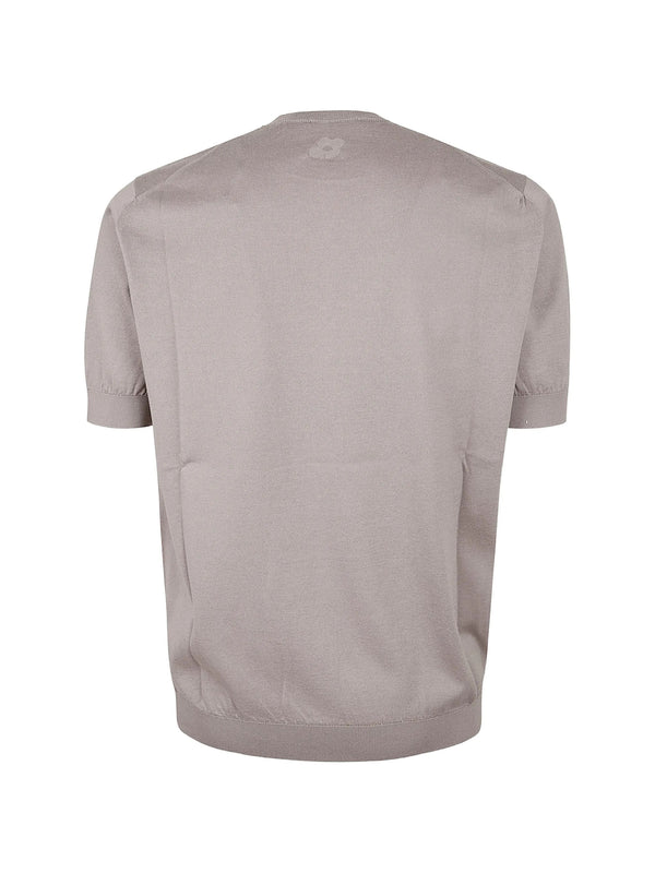 T-shirt in maglia fine