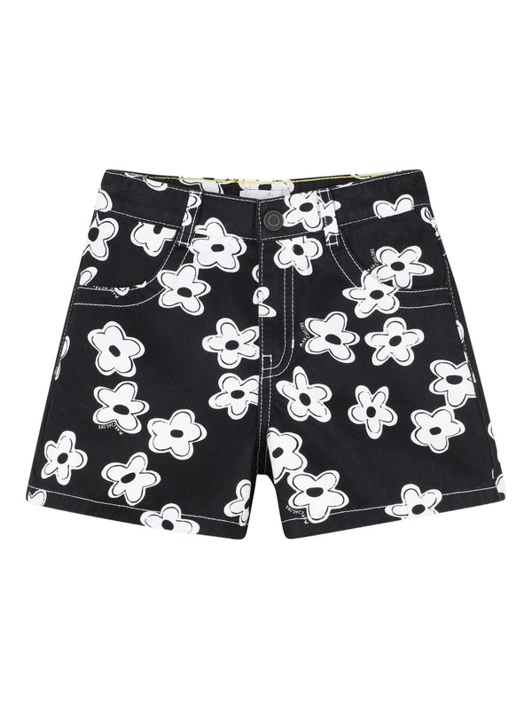 Floral-print shorts