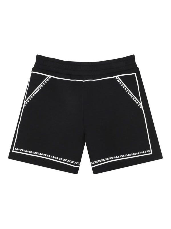 Elastic waist shorts