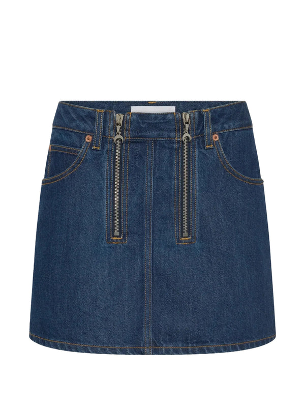 Minigonna in denim