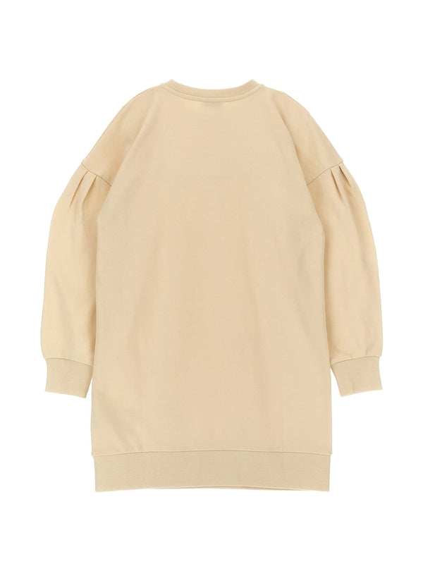 Abito-felpa in cotone