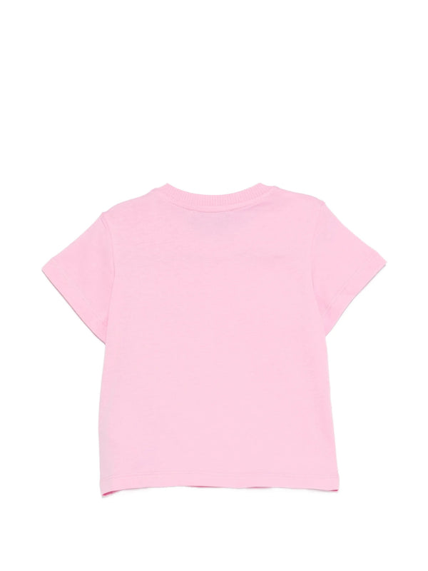 Teddy bear-print T-shirt