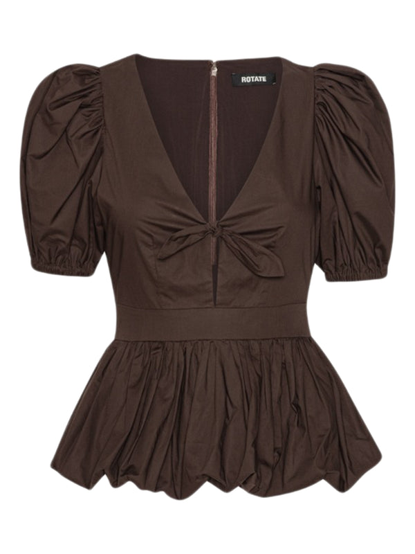 Puff Sleeve Bubble Top
