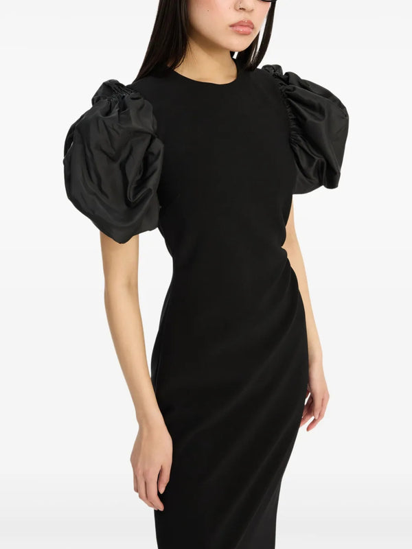 Midi Puff Dress