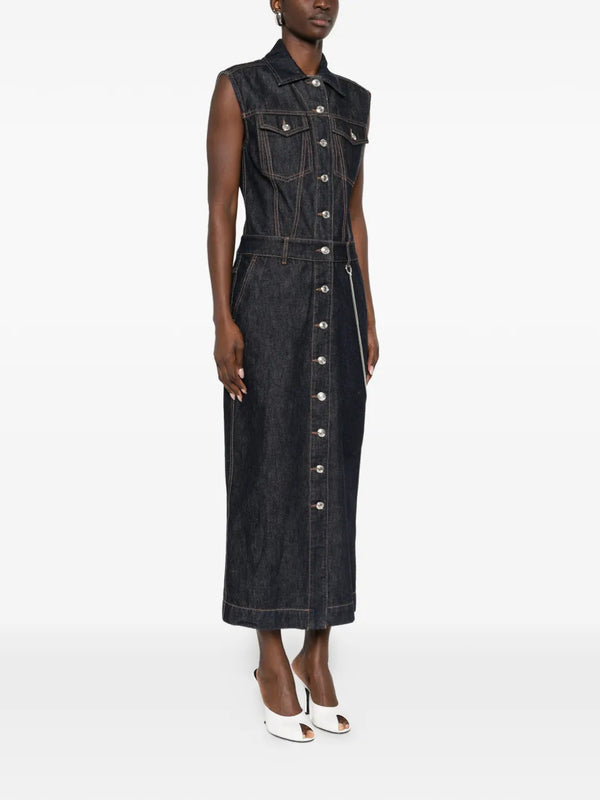 Abito in denim spdfarfalla
