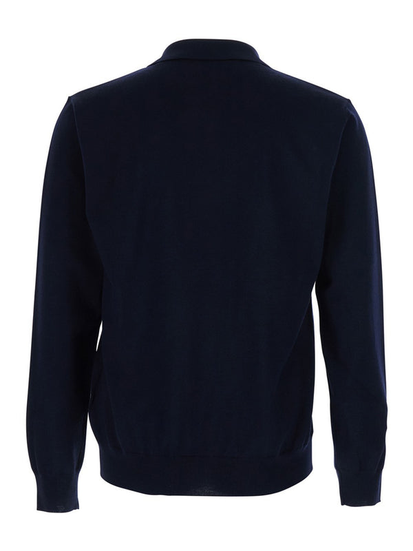 Polo Shirt With Vlogo Patch