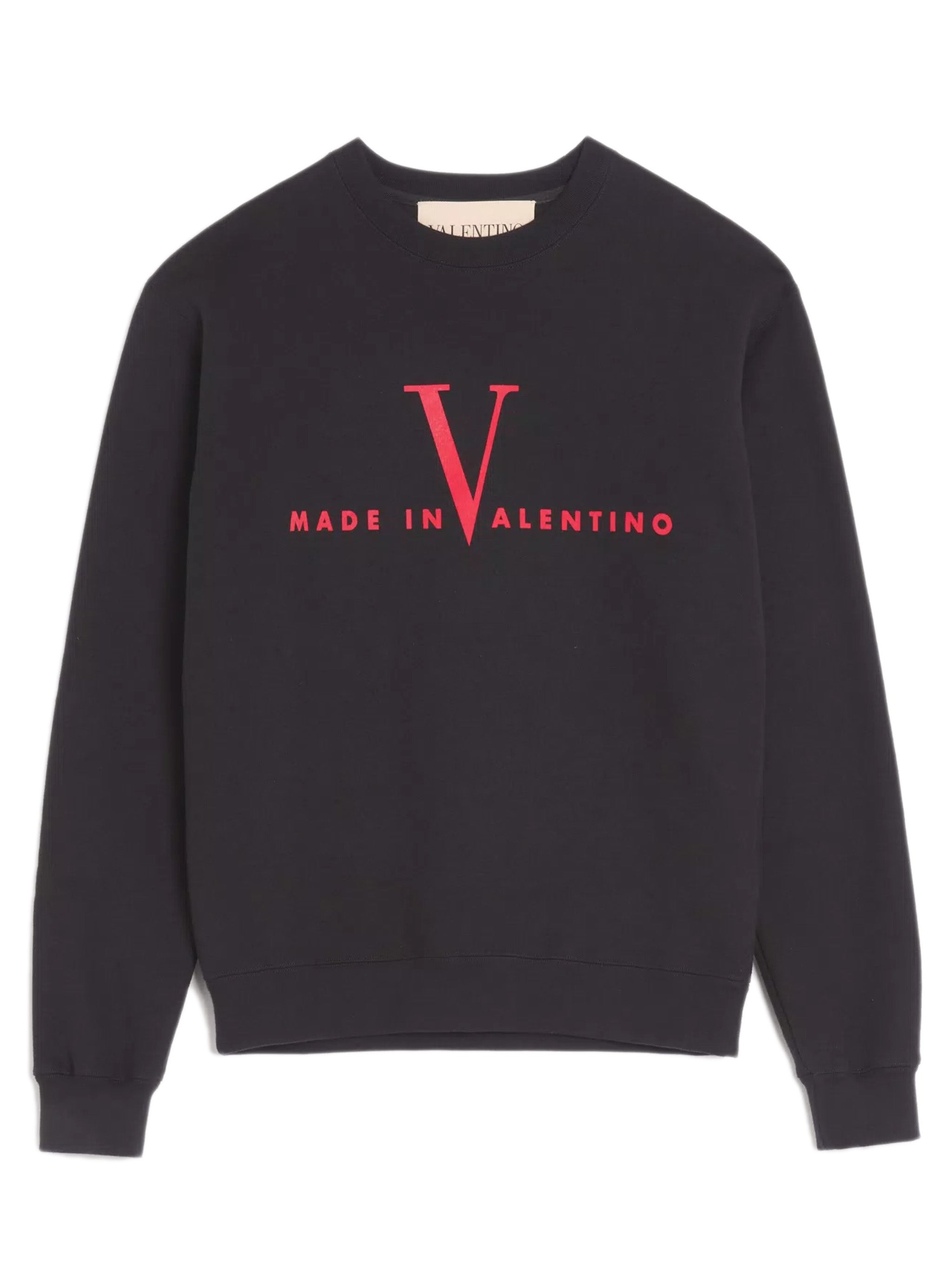 Sweatshirt with print made in Valentino Valentino Garavani Nero