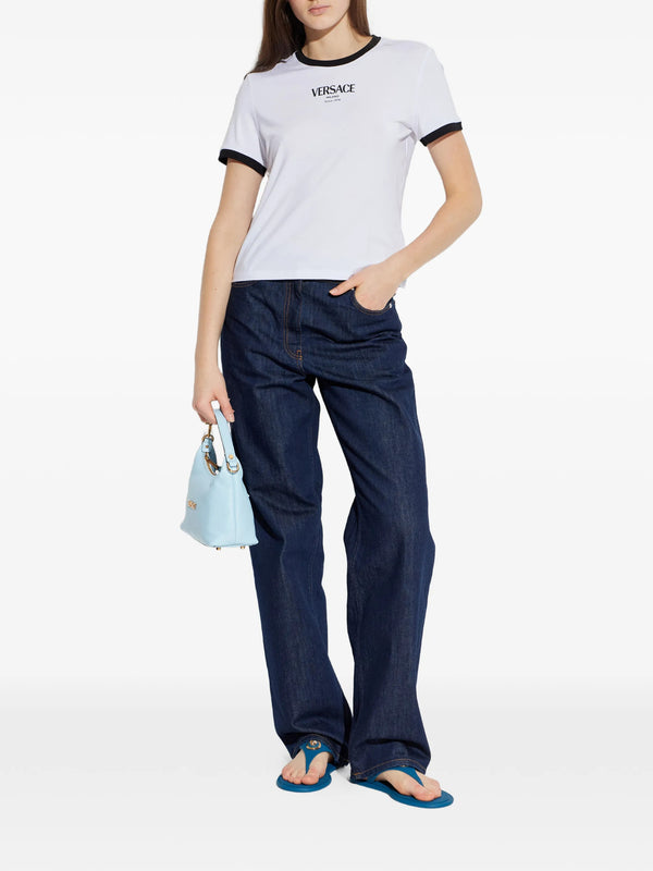 Stretch Viscose-Jersey T-Shirt