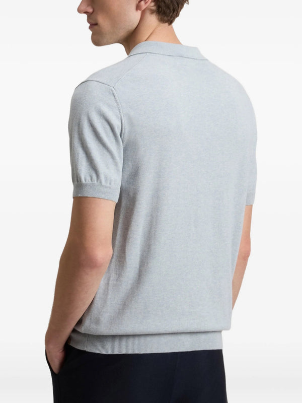 Polo lavorata a maglia