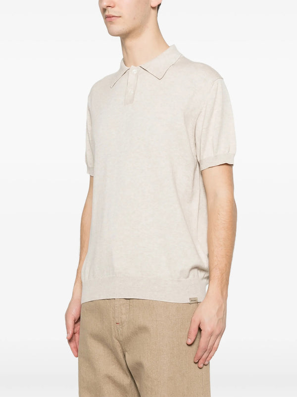 Knitted polo