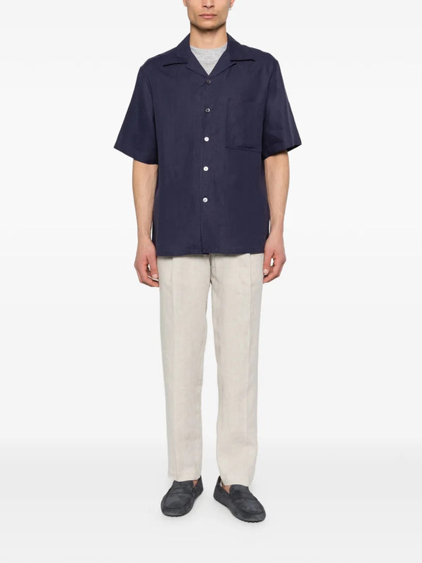 Camicia in Oasi Lino
