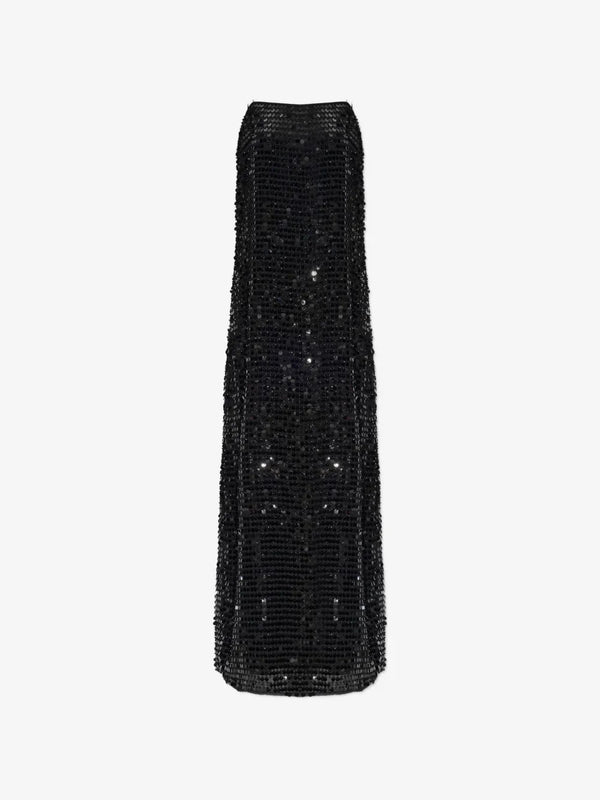 Sequins maxi dress