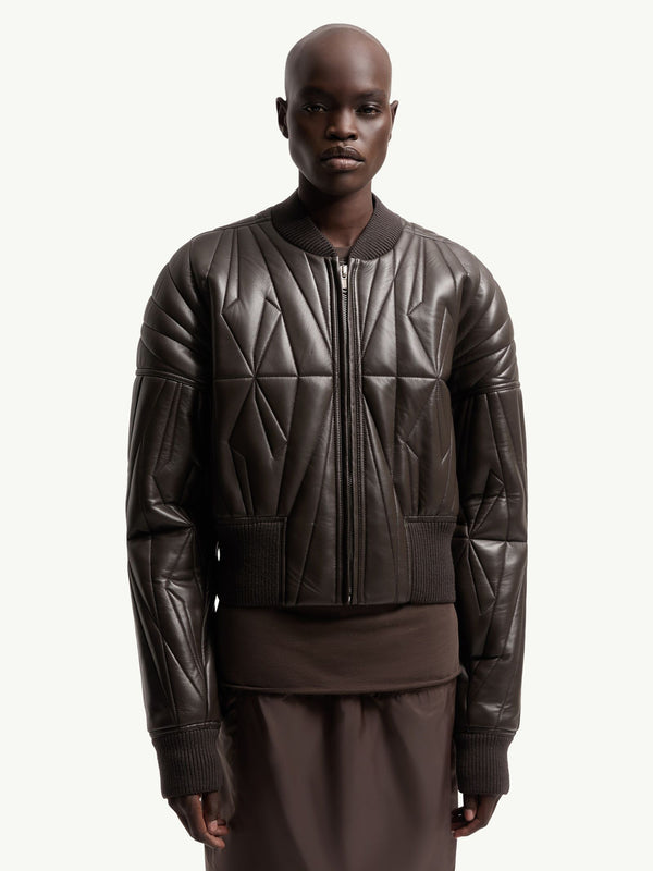 Geocamo Cropped Jacket