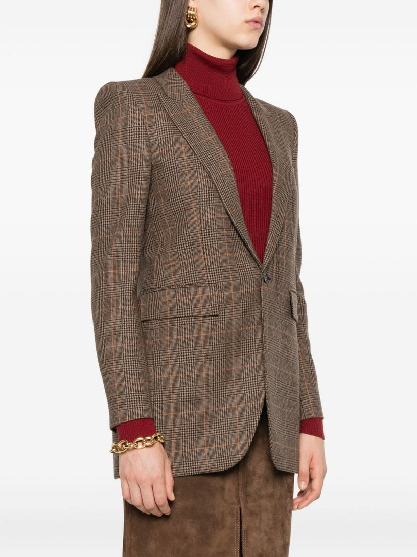 Wool and cashmere blazer