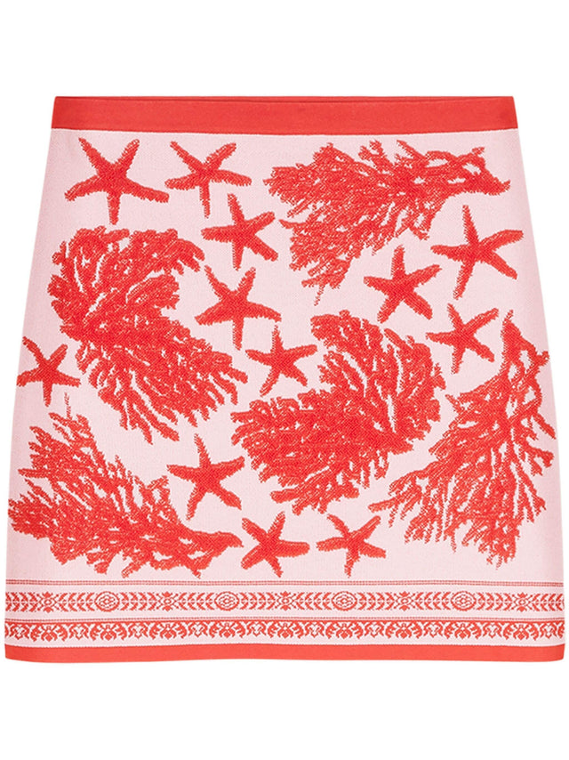 Barocco Sea Knit Mini Skirt