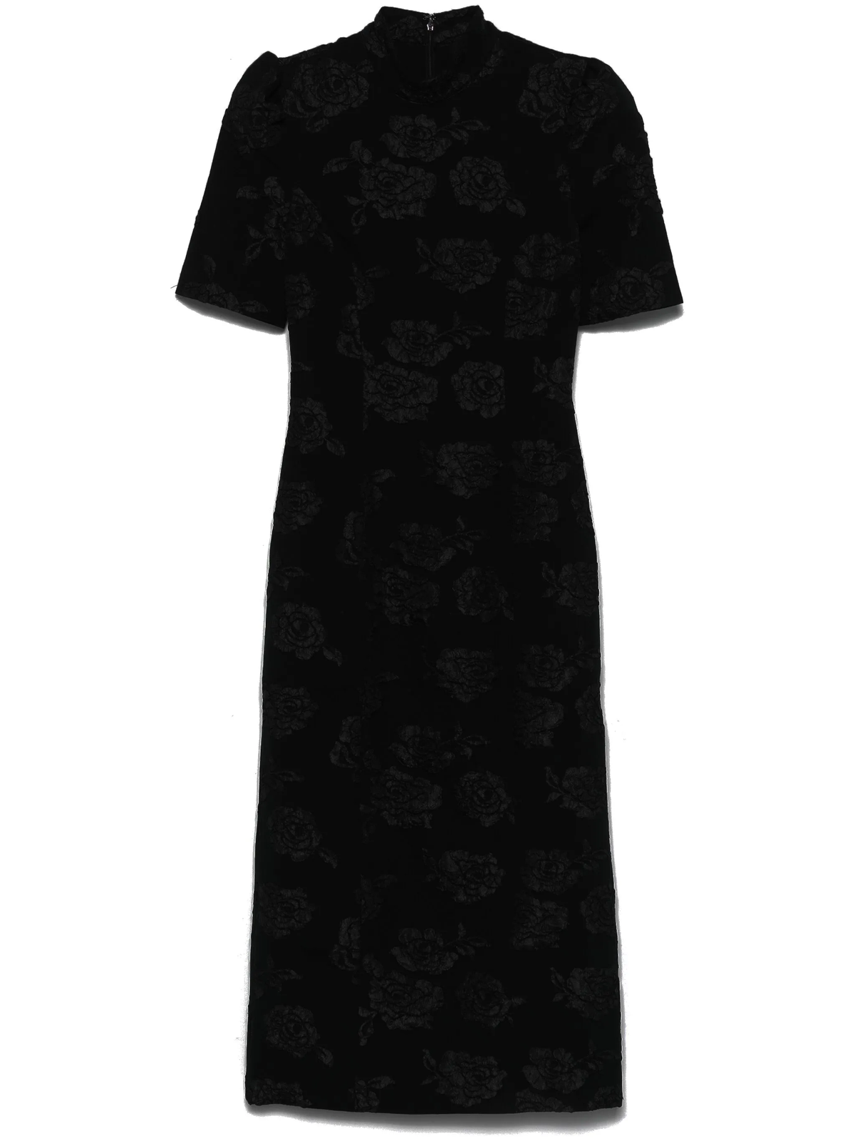 Midi jacquard dress