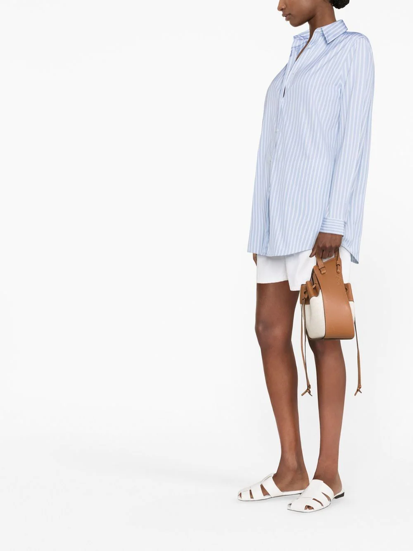 Striped Shirt with Pegaso