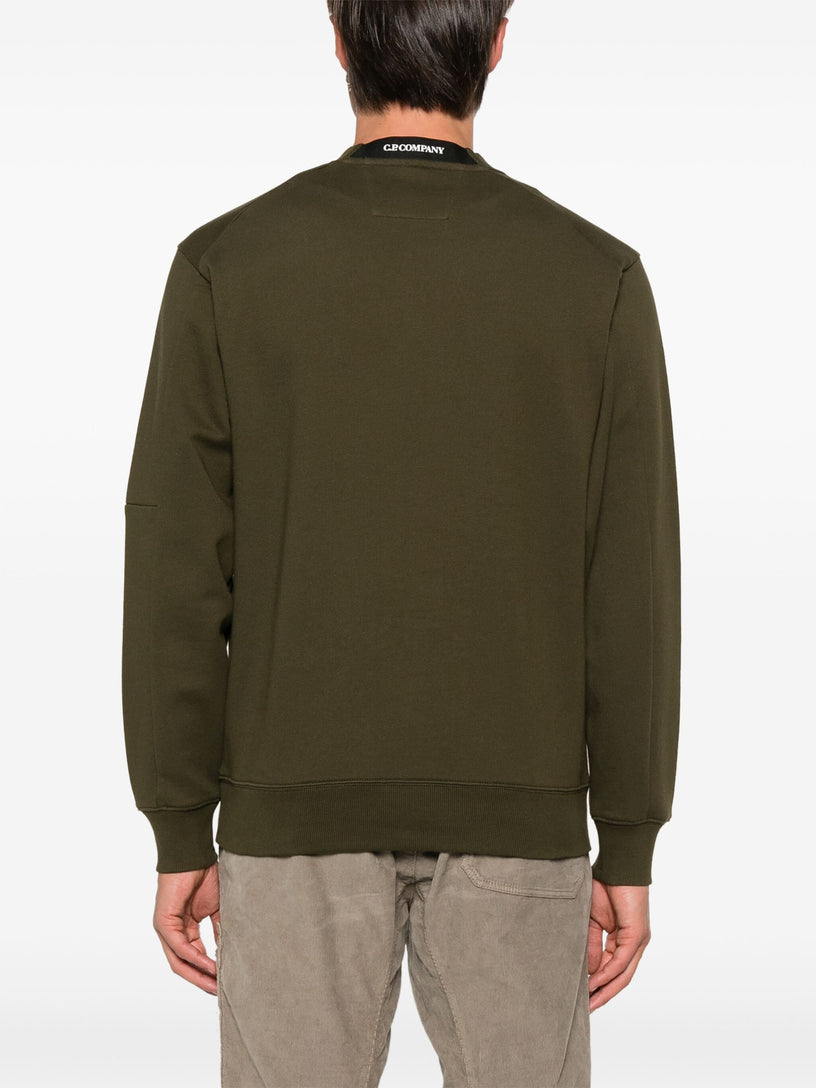 Diagonal Raised Fleece Sweatshirt