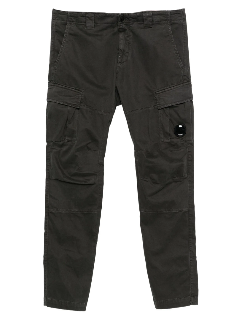 Cargo pant stretch satin
